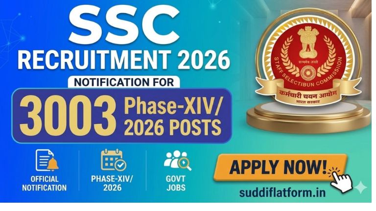 SSC Recruitment 2026