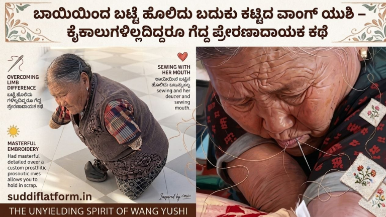 ವಾಂಗ್ ಯುಶಿ ಪ್ರೇರಣಾದಾಯಕ ಕಥೆ