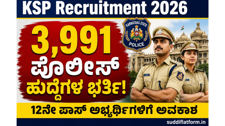 KSP Recruitment 2026